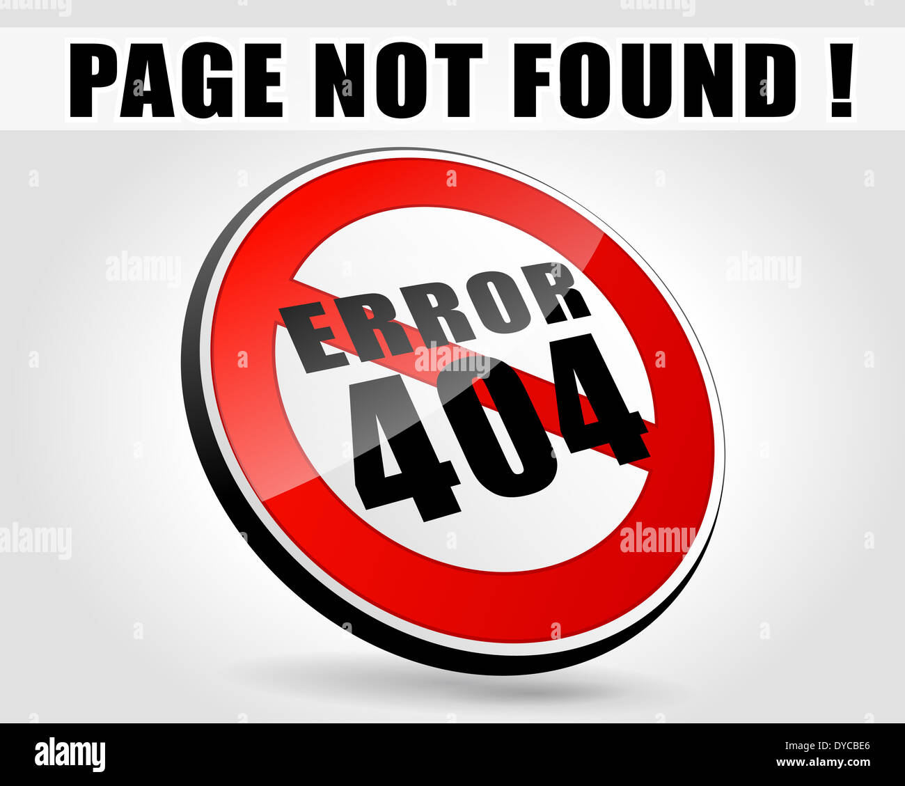 Vektor-Illustration der Fehler 404-Hintergrund-design Stockfoto