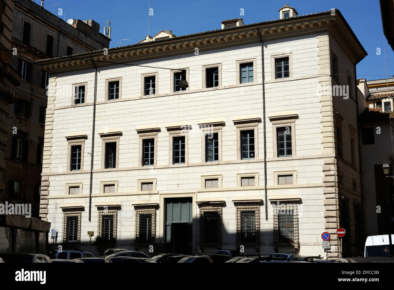 Italien, Rom, jüdisches Ghetto, Palazzetto Cenci (16. Jahrhundert) Stockfoto