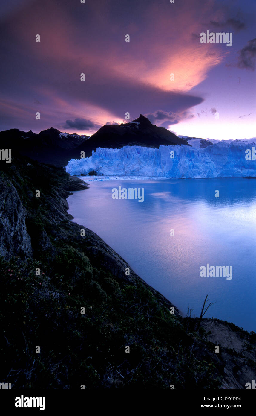 Perito Moreno-Gletscher, Parque Nacional Los Glaciares, Patagonien, Argentinien Stockfoto