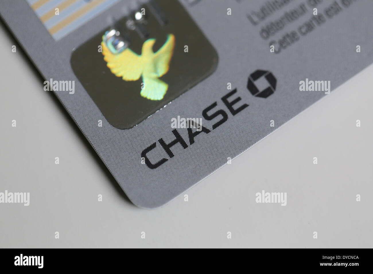 Credit Card ausgestellt von Chase bank Stockfoto