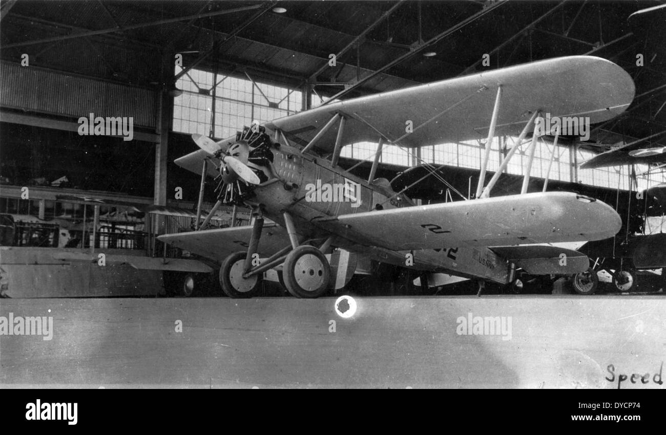 AL218-059 Vought O2U-1 A-7808 VS-4 b 4-S-2 USS Omaha am NRAB Oakland 25 Aug 29 Stockfoto