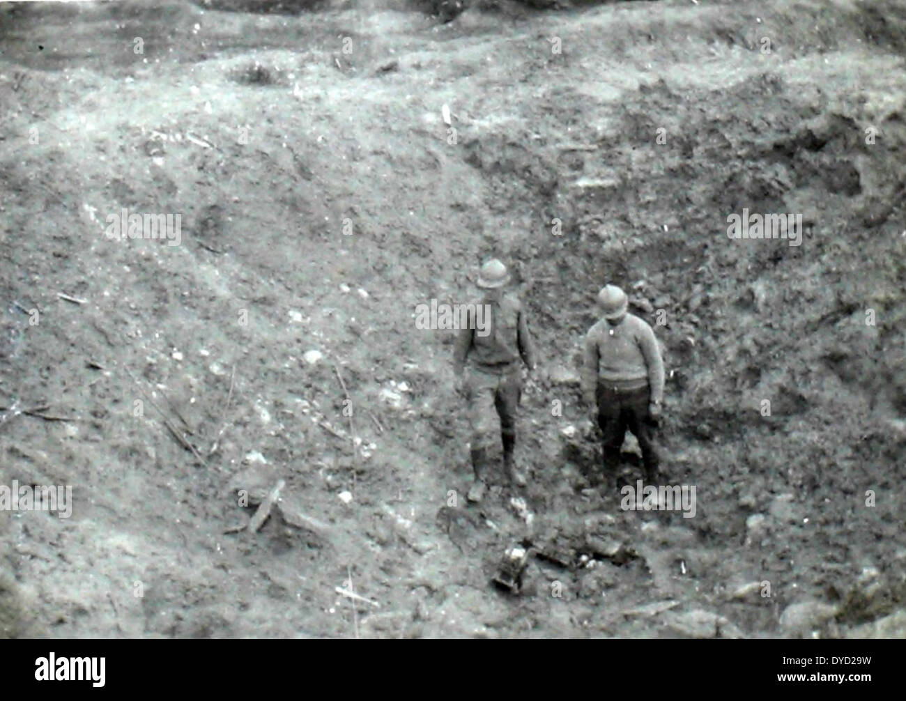 Dieses Foto aus der Philip Babcock Collection zeigt die 88th Aero Squadron, eine der bemerkenswertesten US-Geschwader während des Ersten Weltkriegs. Die 88th Squadron spielte eine wichtige Rolle bei den alliierten Luftstreitkräften, flog Missionen in Europa und trug zur Luftüberlegenheit der alliierten Streitkräfte bei. Stockfoto