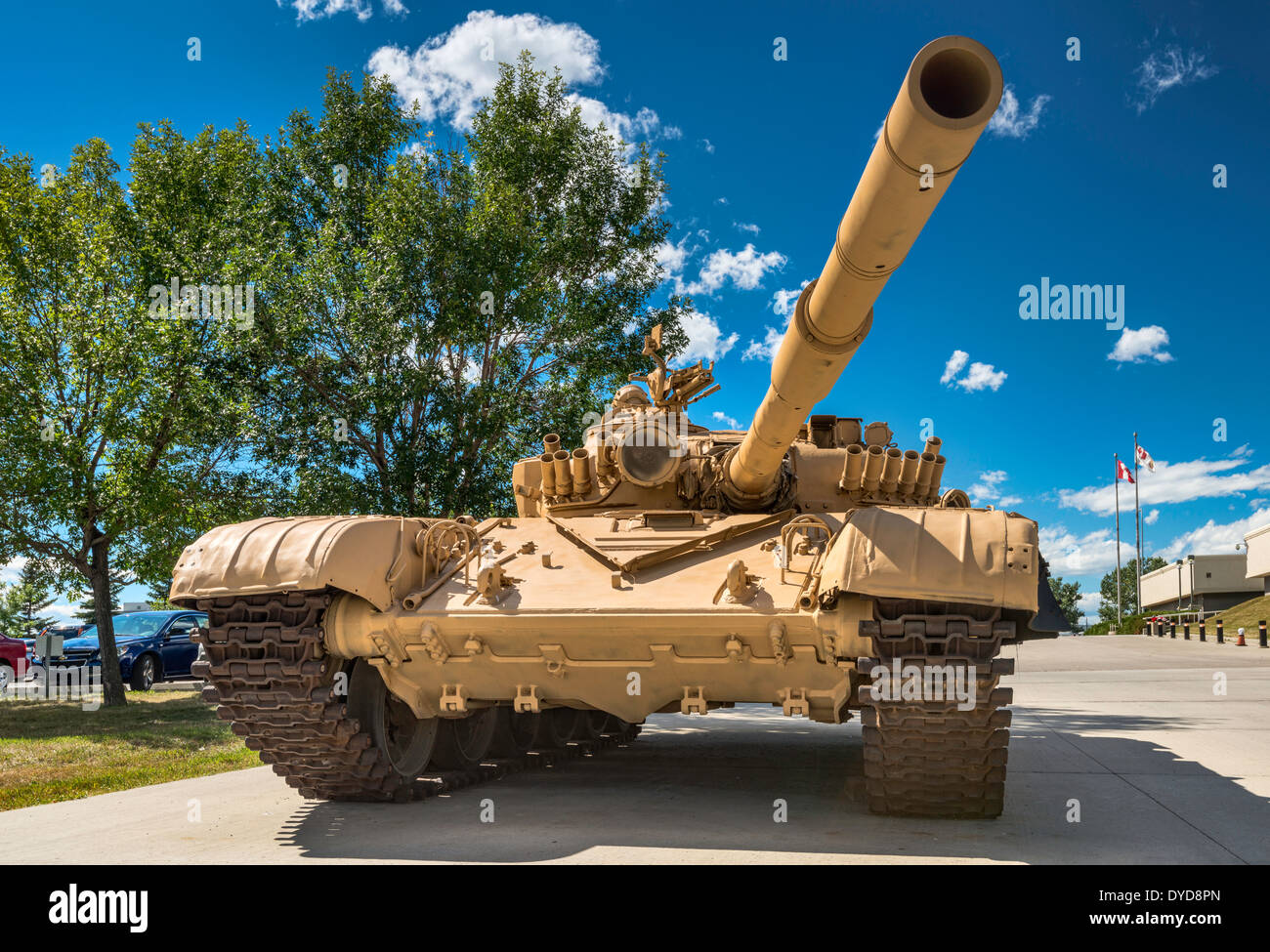M1 Abrams Kampfpanzer, die militärischen Museen in Calgary, Alberta, Kanada Stockfoto