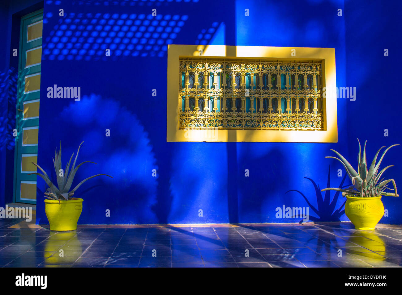 Licht und Schatten des Museum Berber. Stockfoto