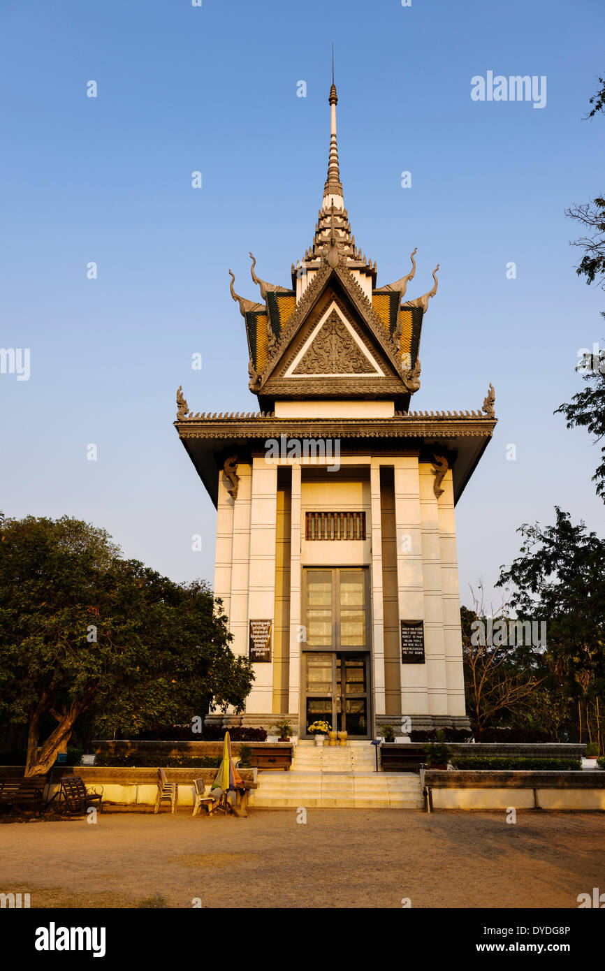 Die Killing Fields bei Choeung Ek in Phnom Penh. Stockfoto