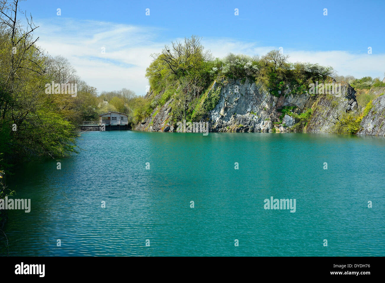 Parc Echologia de Mayenne, Website 'Éco-Touristique' À Louverné de Mayenne, Pays De La Loire, Frankreich. Stockfoto