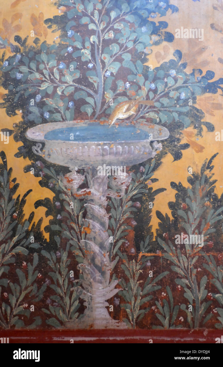 Rom Italien Europa antiken Rom Stil Handwerk Maler Kunst Künstler Illusion zu Hause häusliche Villa Wanddekoration dekorieren Stockfoto