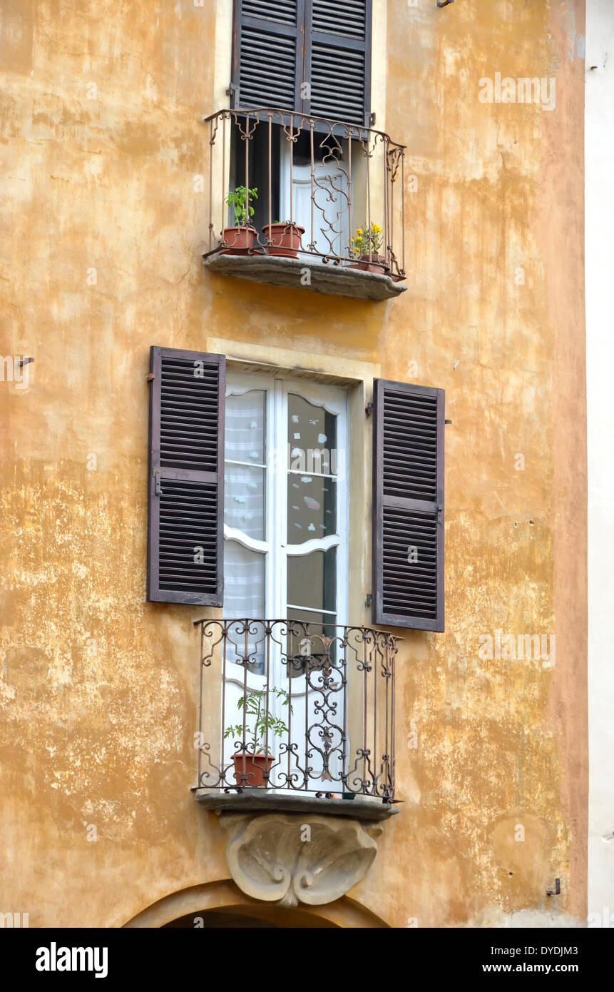 Italien Italienisch Renaissance Architekturgebäude Wahrzeichen elegant verfeinert Italianate Europa Europäische Lombardei Bielle refinemen Stockfoto