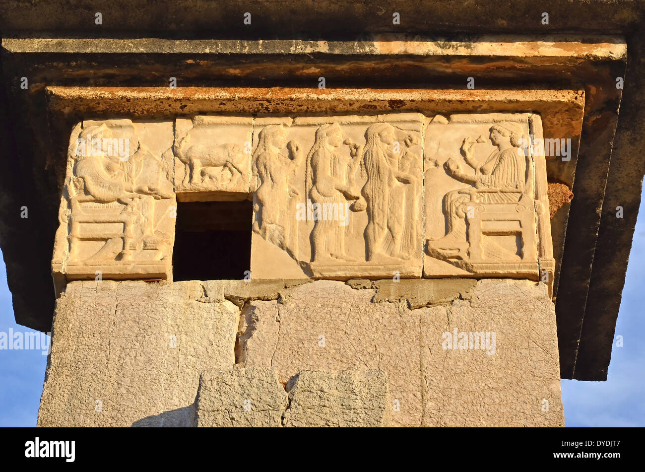 Griechische römische Antike Türkei römischen Reiches bauen Architektur Archäologie Byzantinische Byzanz Anatolien Letoon Artemis Stockfoto