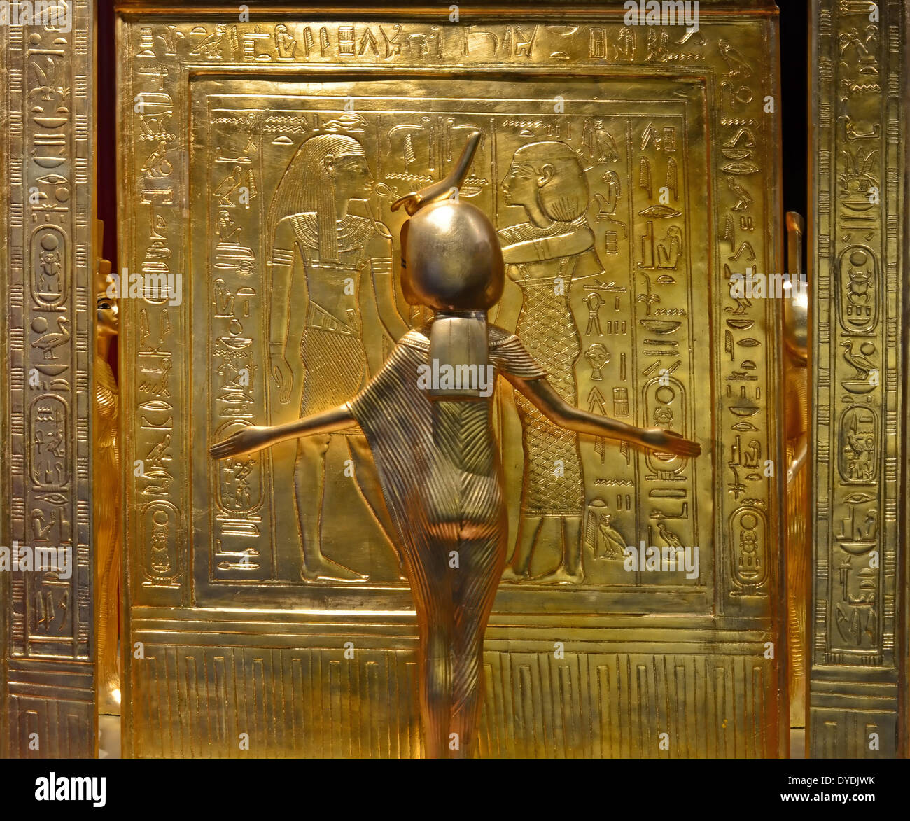 Tutanchamun Tutankhaten Tutanchamun Tutanchamun Tutankhamoun Schatz Ägypten antike Ägypten Pharao König König tut gold Reichtum f Stockfoto