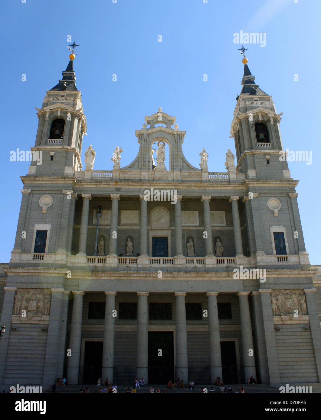 Die Kathedrale der Heiligen Maria der Königlichen von La Almudena. 15. Juni 1993 abgeschlossen. Madrid. Spanien 2013 Stockfoto