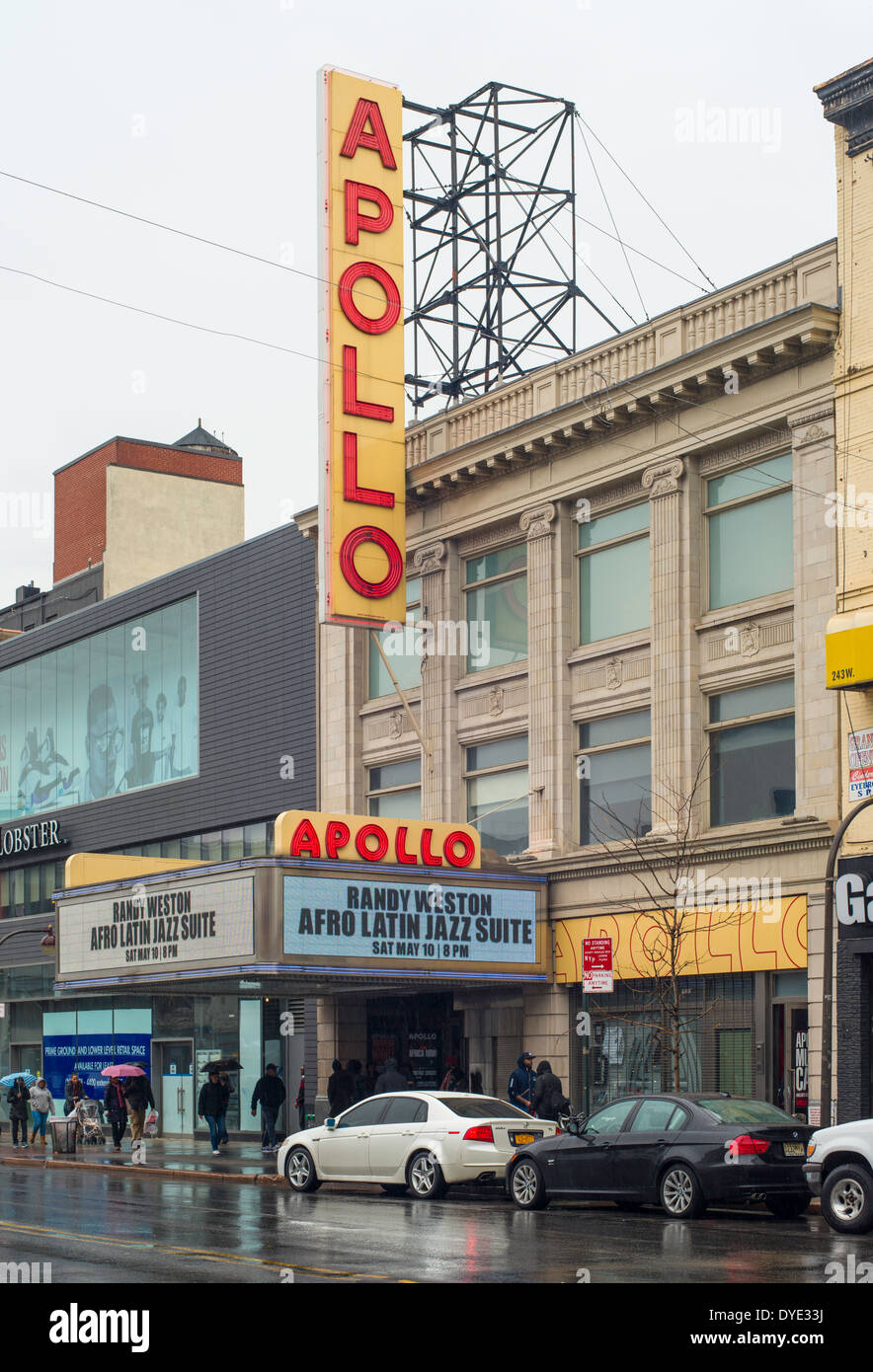 Apollo-Theater am West 125th Street in Harlem, New York City Stockfoto