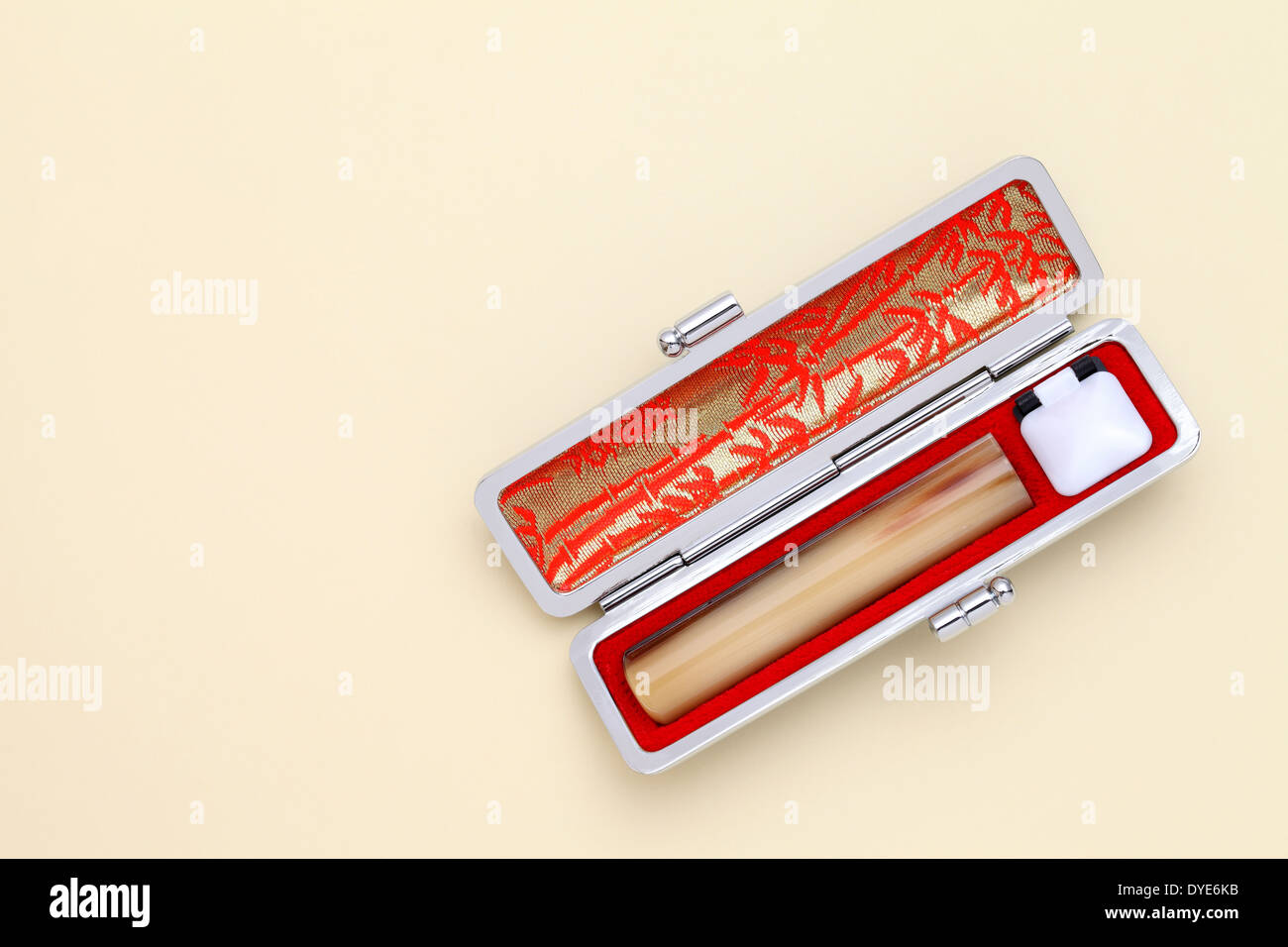 Japanische Stempel (Hanko Stockfotografie - Alamy