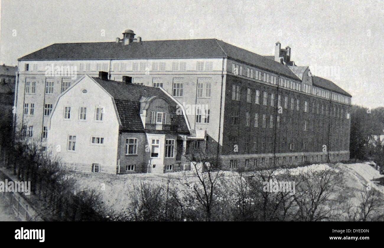 Die neue Frau Klinik in Oslo, Norwegen. 1900s Stockfoto