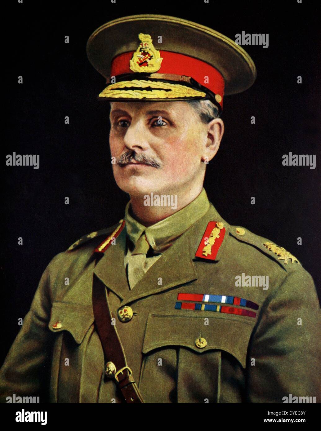 Weltkrieg 1 - General Sir William Riddell Birdwood (1865-1951) Kommandant der britischen fünfte Armee, 1918. Stockfoto