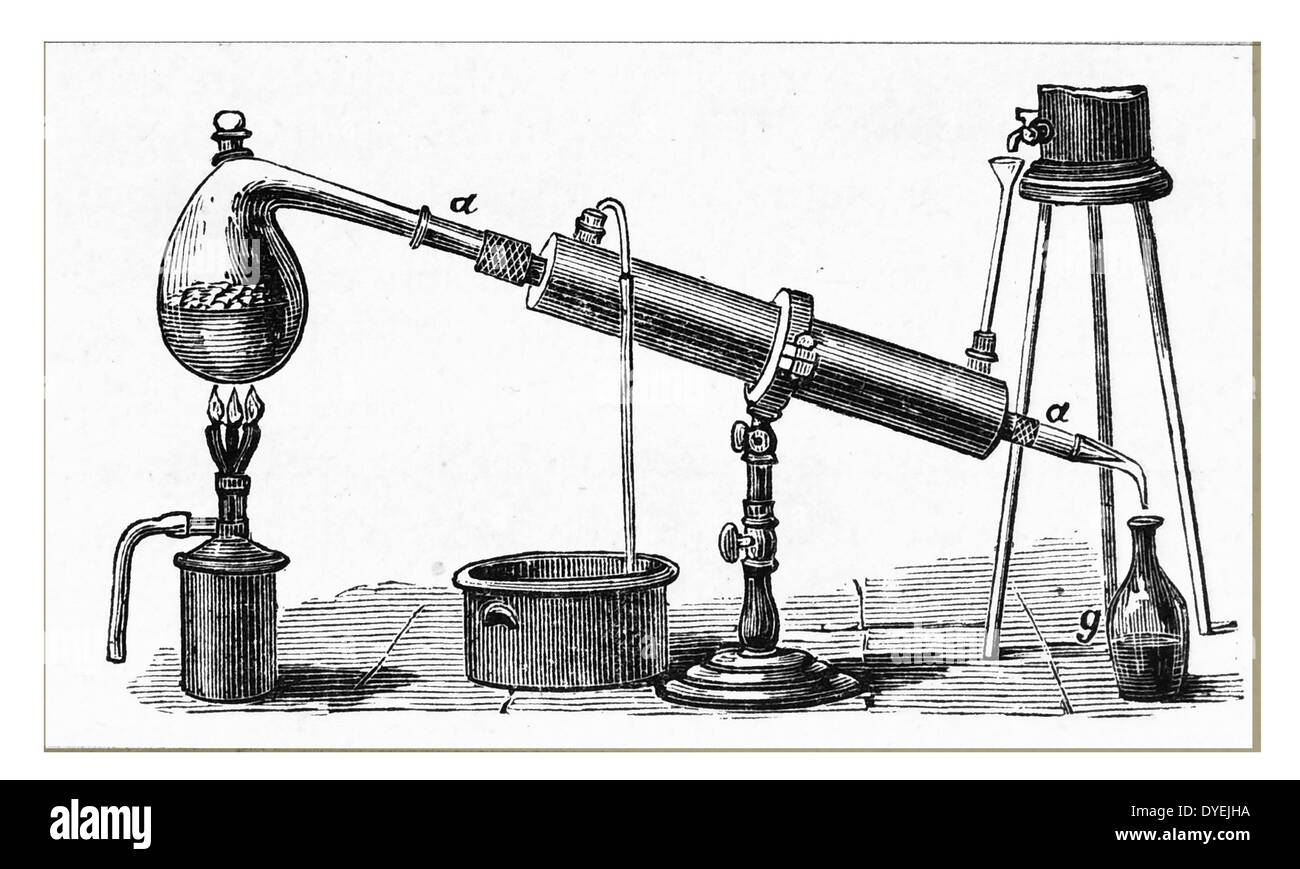 Liebig Kondensator 500mm Borosilikatglas - Labor Kondensator Mit 24/40 Gelenk
