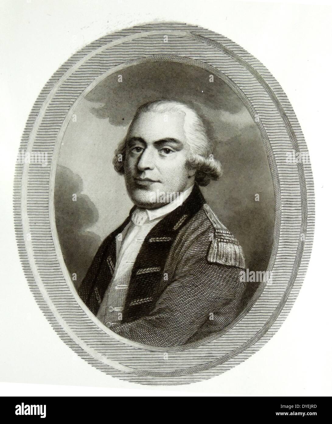 Thomas Gage (1719 oder 1720 [1] - 2. April 1787) war ein britischer General, der für seinen langjährigen Dienst in Nordamerika bekannt, einschließlich seiner Rolle als militärischer Befehlshaber in den frühen Tagen der Amerikanischen Revolution Stockfoto