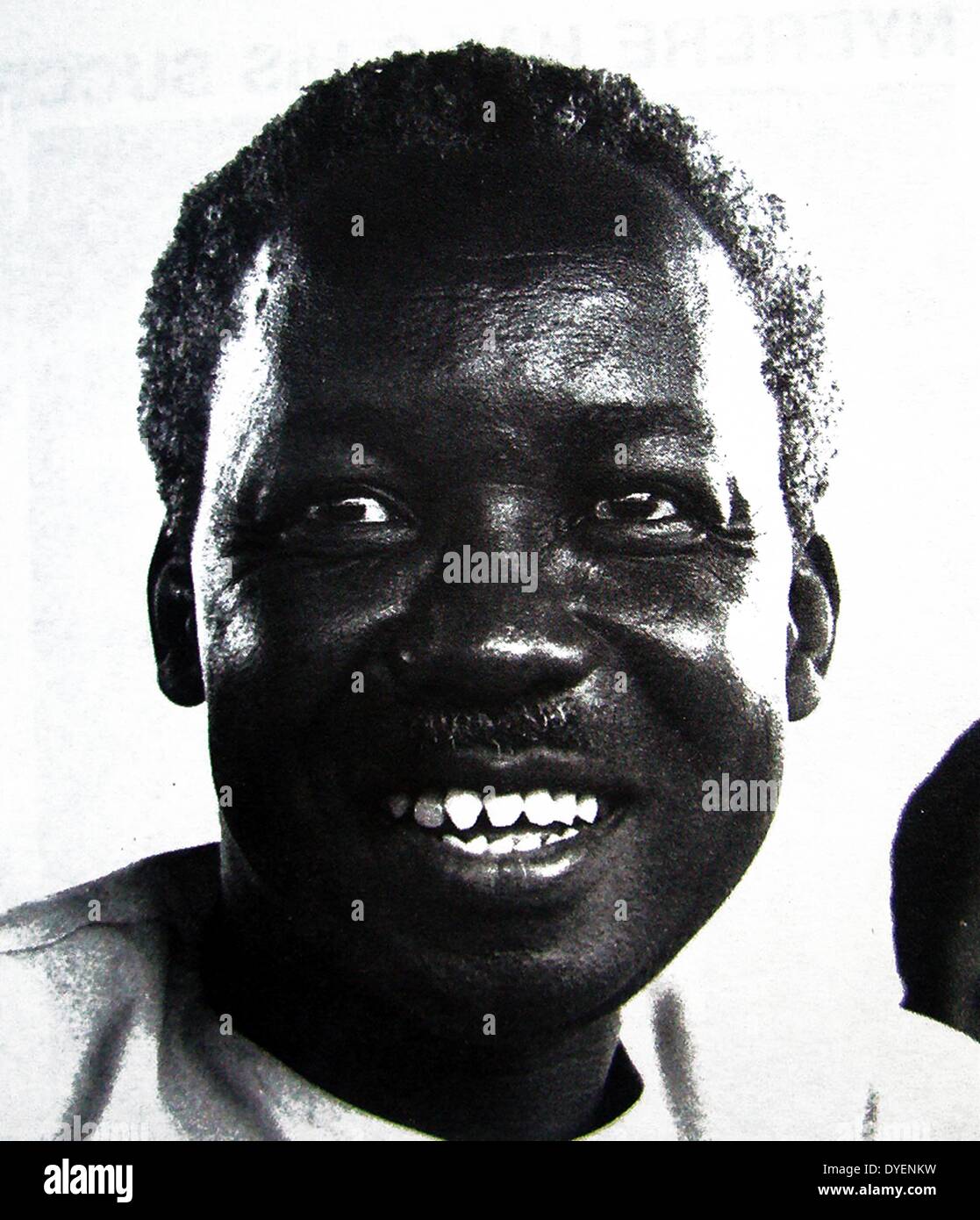 Julius Kambarage Nyerere 1922-1999. Die tansanische Politiker, der als der erste Präsident von Tansania und zuvor Tanganjika, von der Gründung des Landes im Jahr 1961 bis zu seiner Pensionierung im Jahr 1985 serviert. Stockfoto