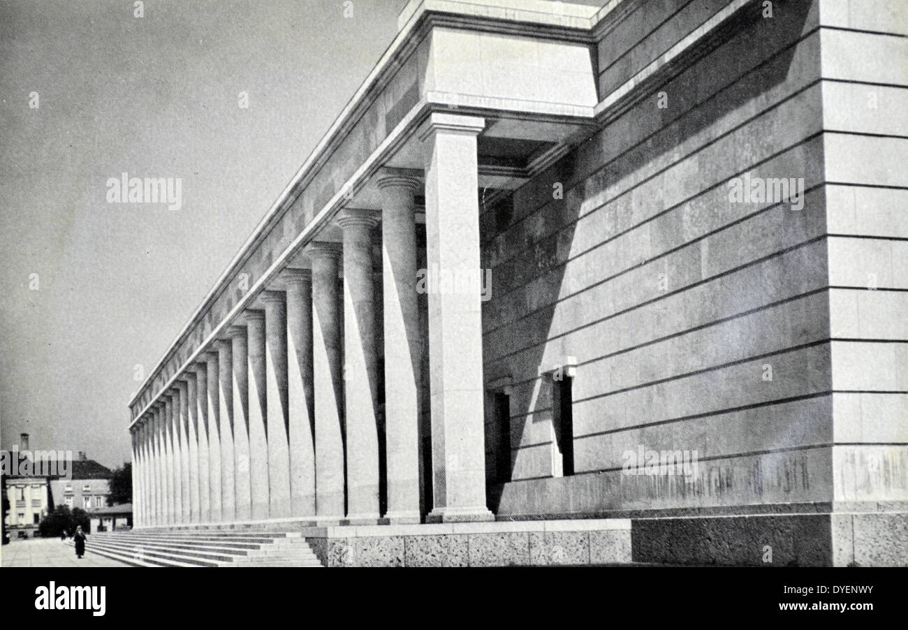 NS-Architektur: eine öffentliche Kunst in München 1936 Stockfoto