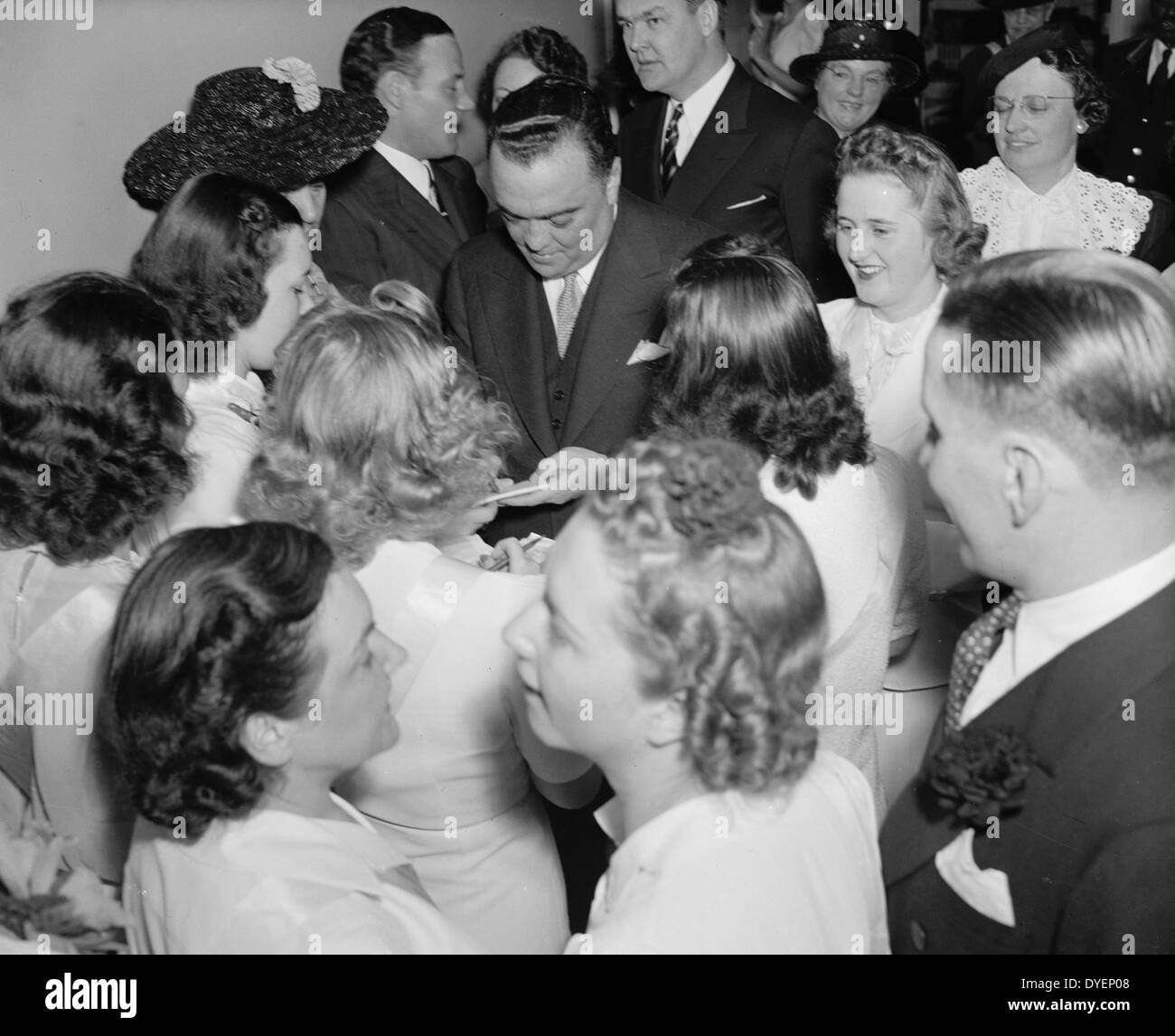 19400101 Foto von 1895-1972 Edgar J. Hoover. Direktor des FBI (Federal Bureau of Investigation), von 1924 bis 1972. Stockfoto