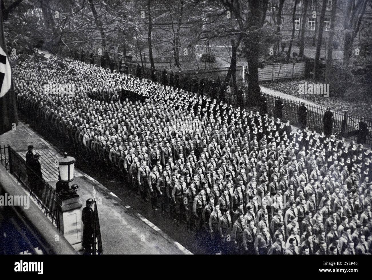 Hitler Youth Rally in München 1935 Stockfoto