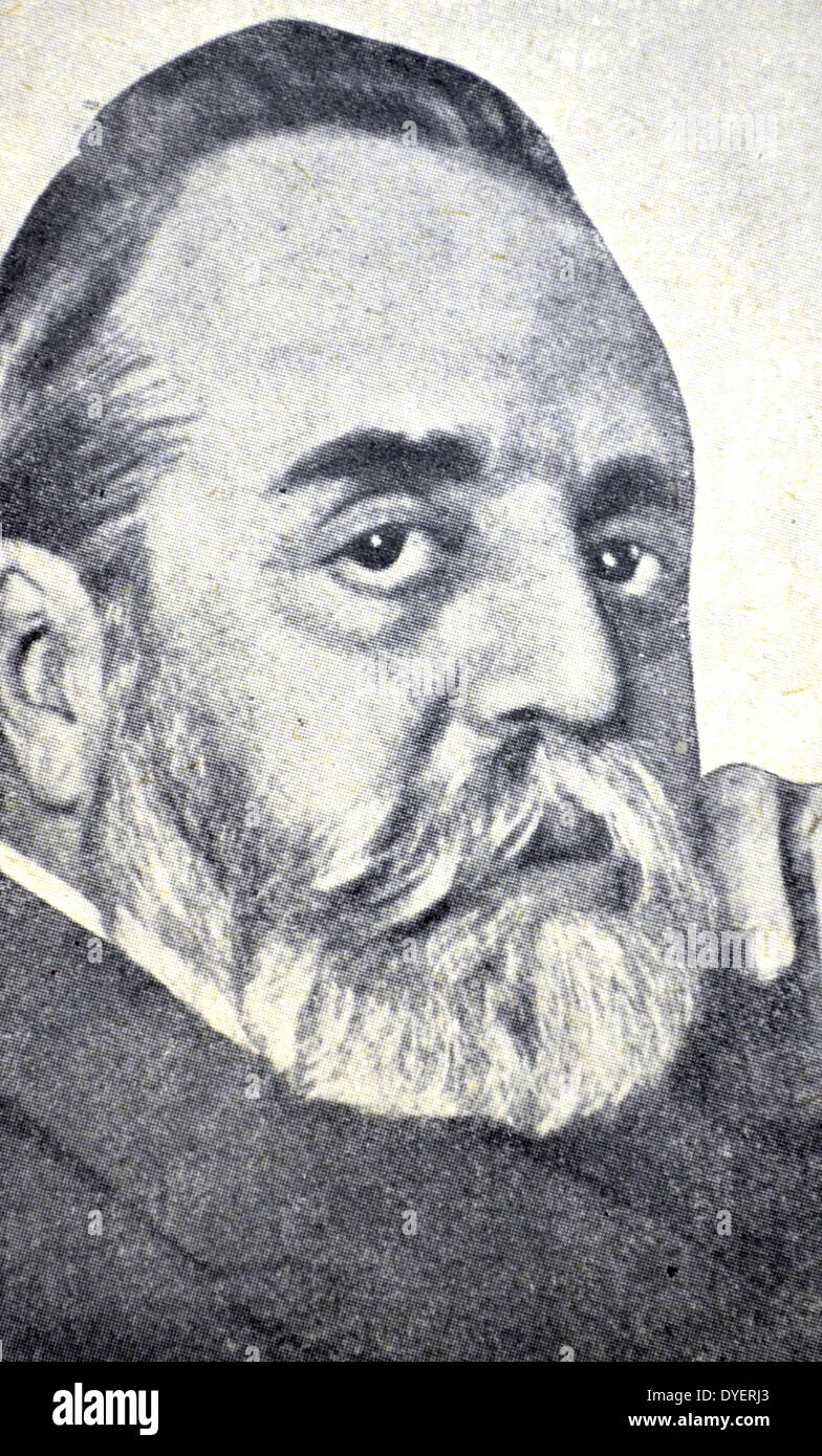 José Sánchez Guerra y Martinez war ein spanischer Journalist, Anwalt und Premierminister. Seine Amtszeit als Premierminister dauerte vom 8. März bis Dezember 7, 1922. Er war eine Konservative, die als "mutig" beschrieben wurde und "politisch mittelmäßig Stockfoto
