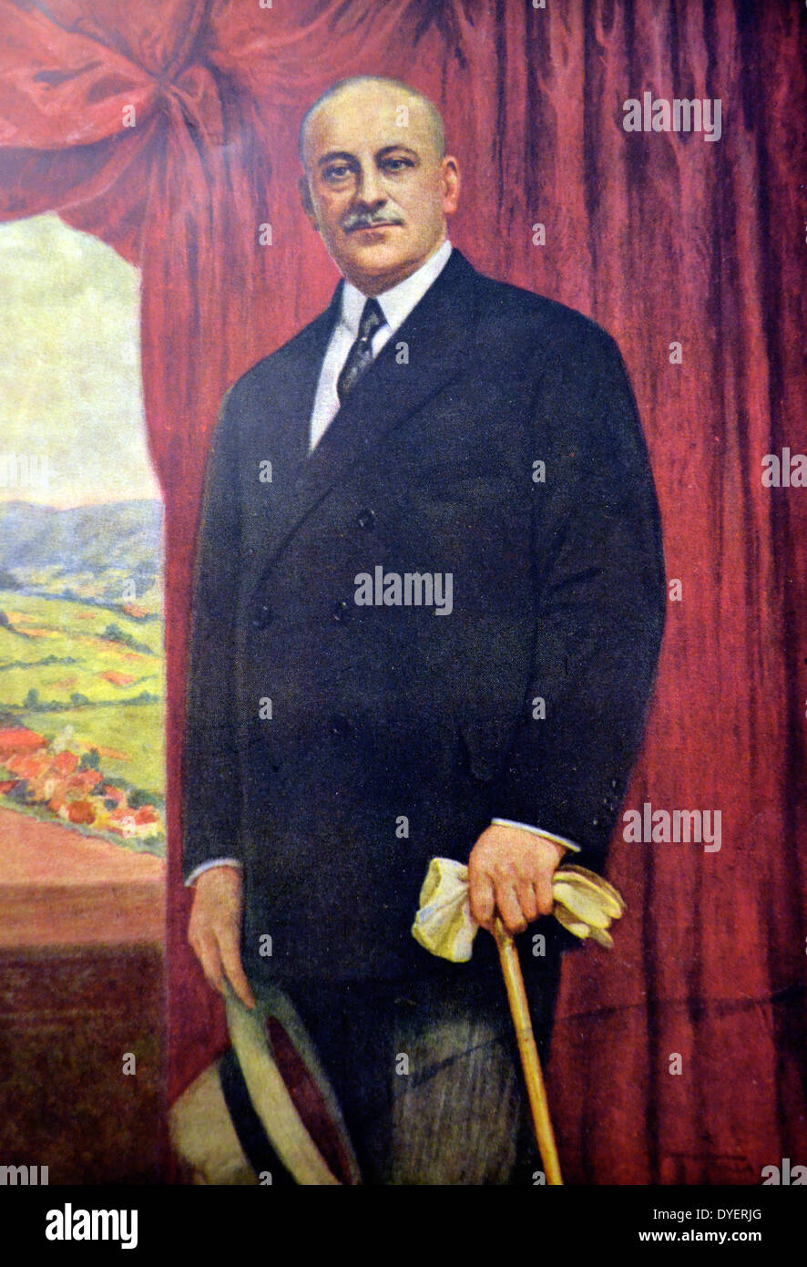 Don Miguel Primo de Rivera y Orbaneja, 2 Marquis von Estella, 22. Anzahl der Sobremonte, Ritter von Calatrava (8. Januar 1870 - 16. März 1930) war ein Diktator, Aristokraten und militärischer Offizier, der als Ministerpräsident von Spanien von 1923 bis 1930 während der spanischen Restaurierung Ära serviert. Stockfoto