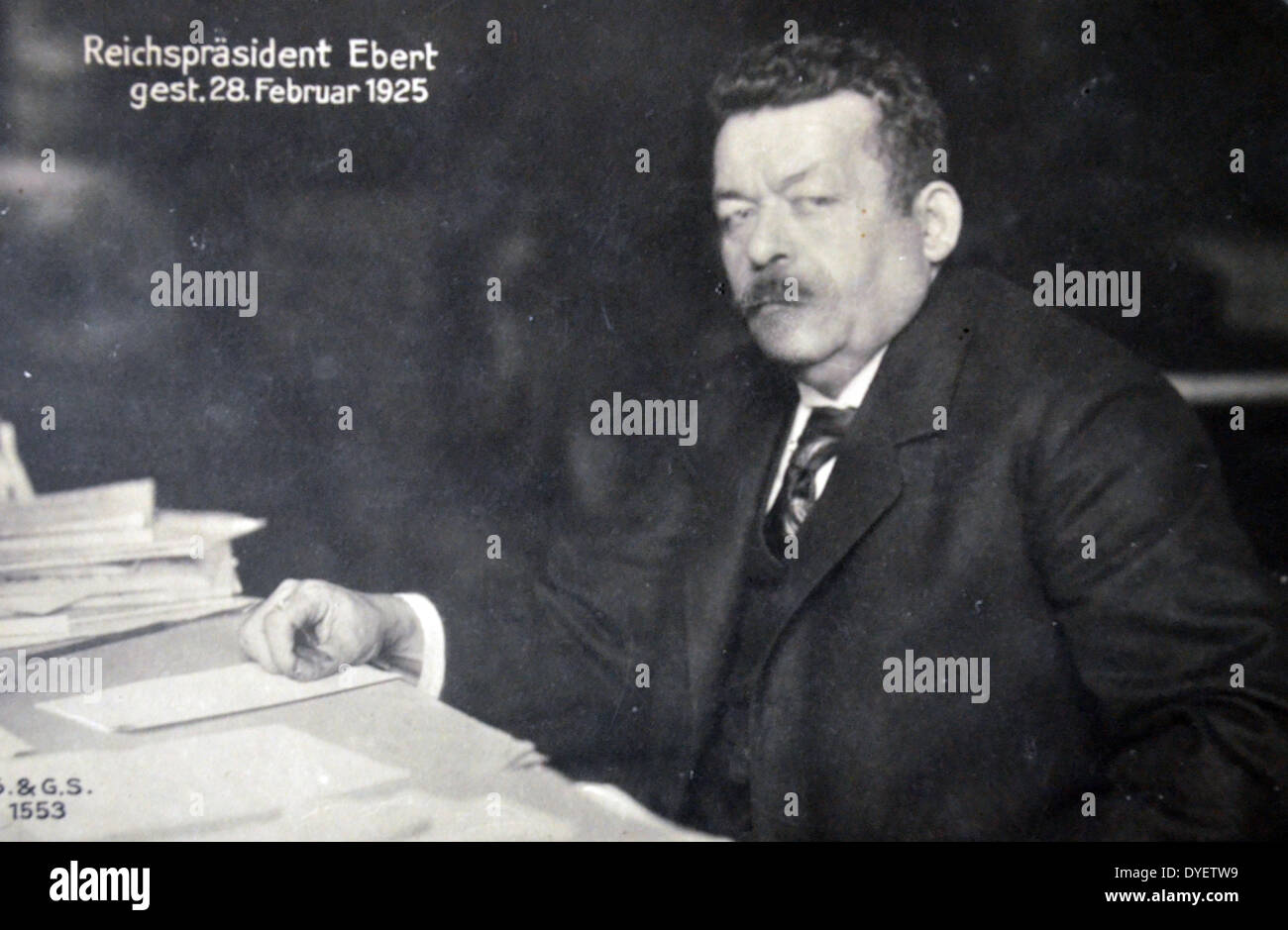 Wer War Der Erste Präsident Von Deutschland www.alamy.de