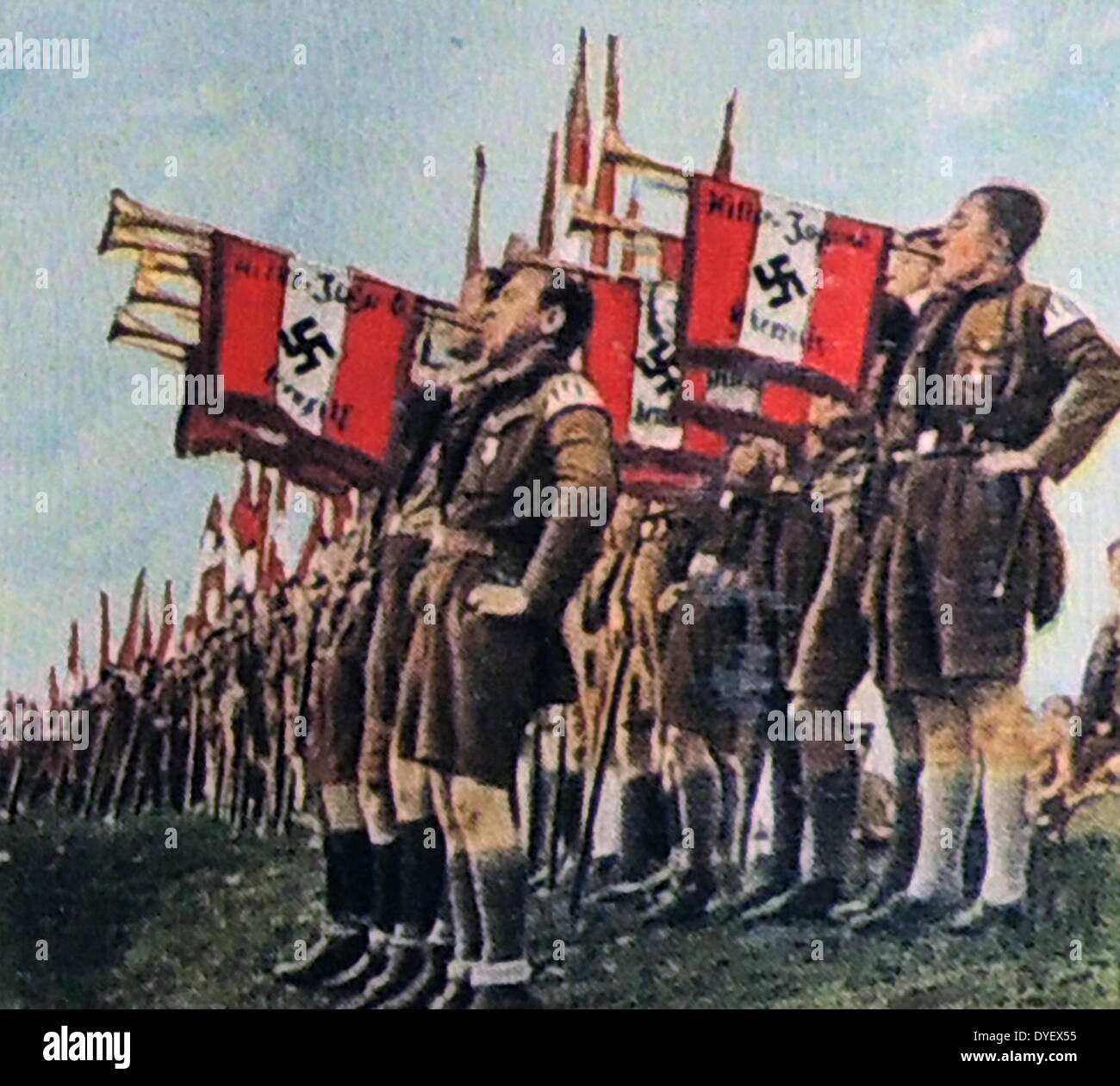 Hitler-Jugend ca. 1933 / 34 Stockfoto