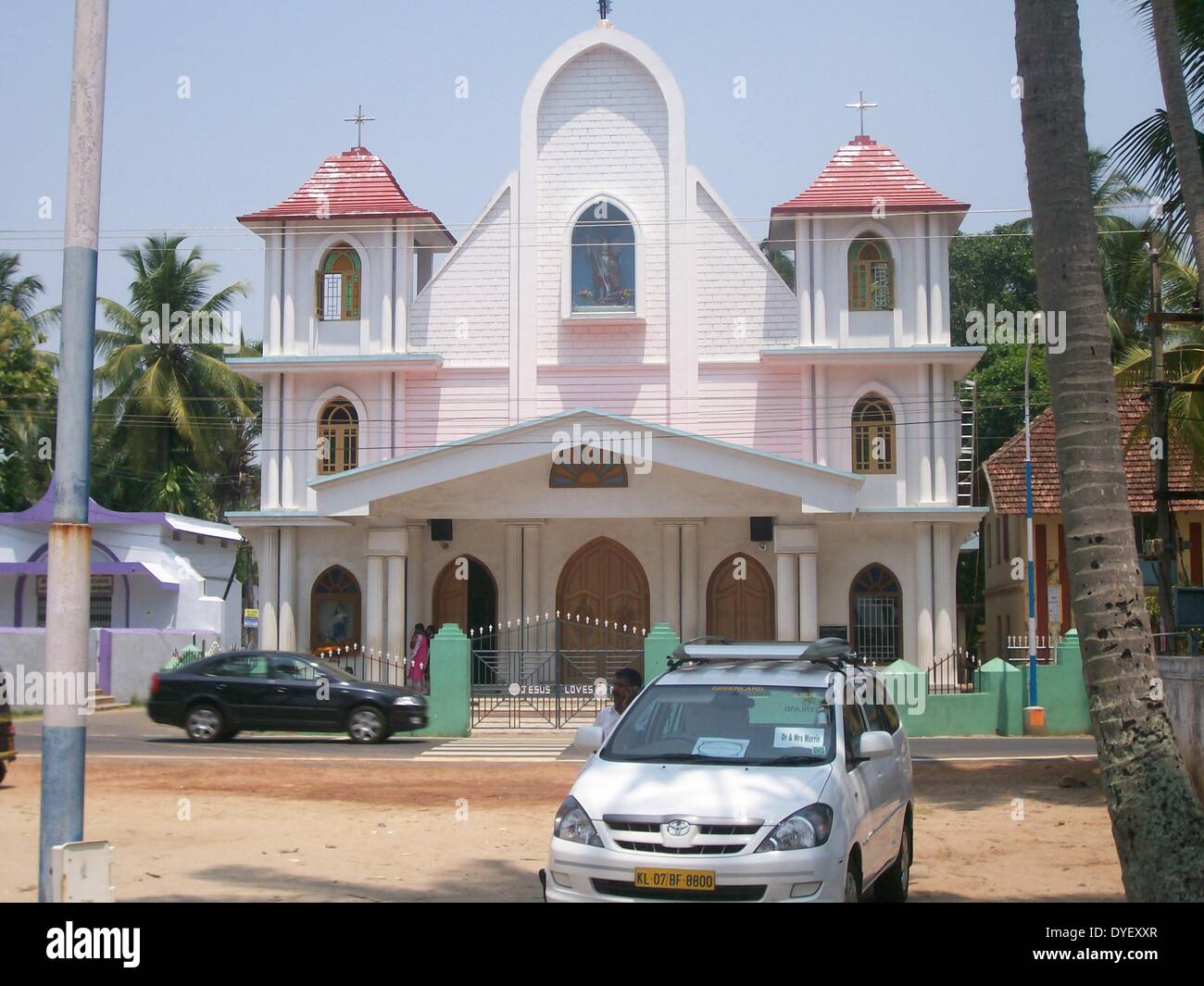 Frühe christliche Kirche, Cochin, Indien, 2009. Stockfoto