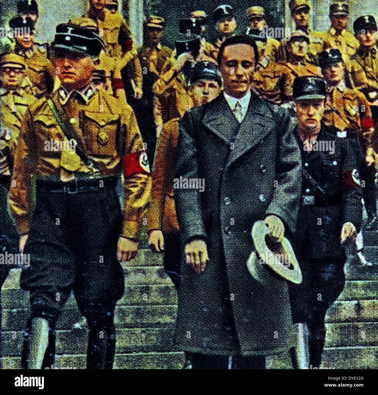 Paul Joseph Goebbels 29. Mai 1897 – 1. Oktober 1945 war ein deutscher Politiker und Reich Minister von Propaganda Stockfoto