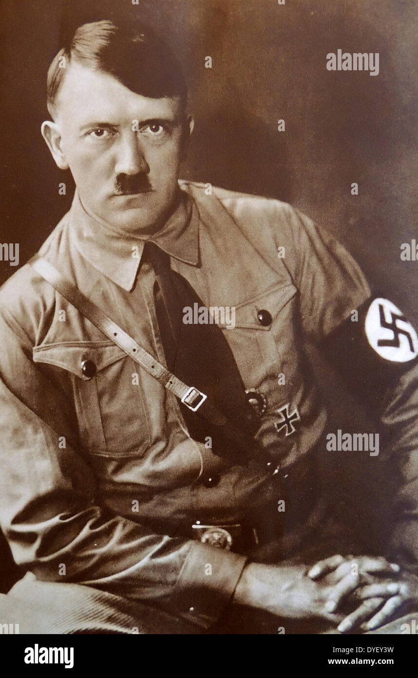 Hitler 1928/29 Stockfoto