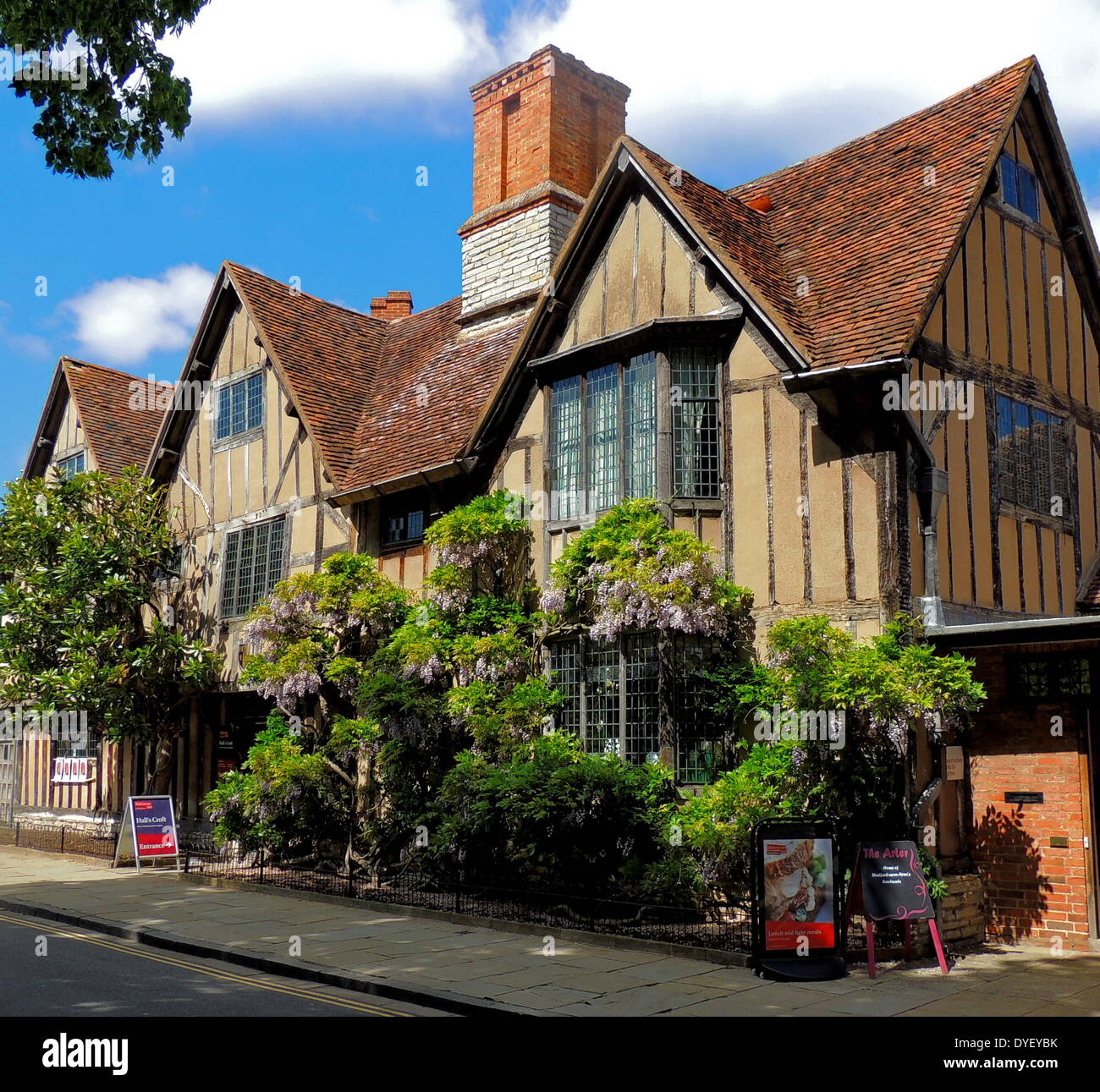Halls Croft, Stratford-upon-Avon Stockfoto