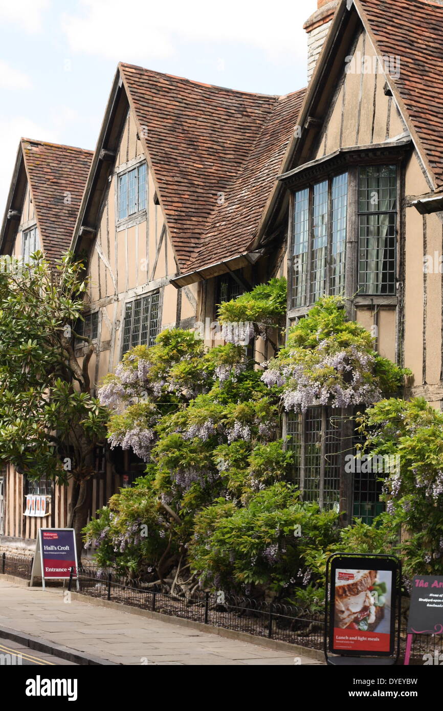 Halls Croft, Stratford-upon-Avon Stockfoto