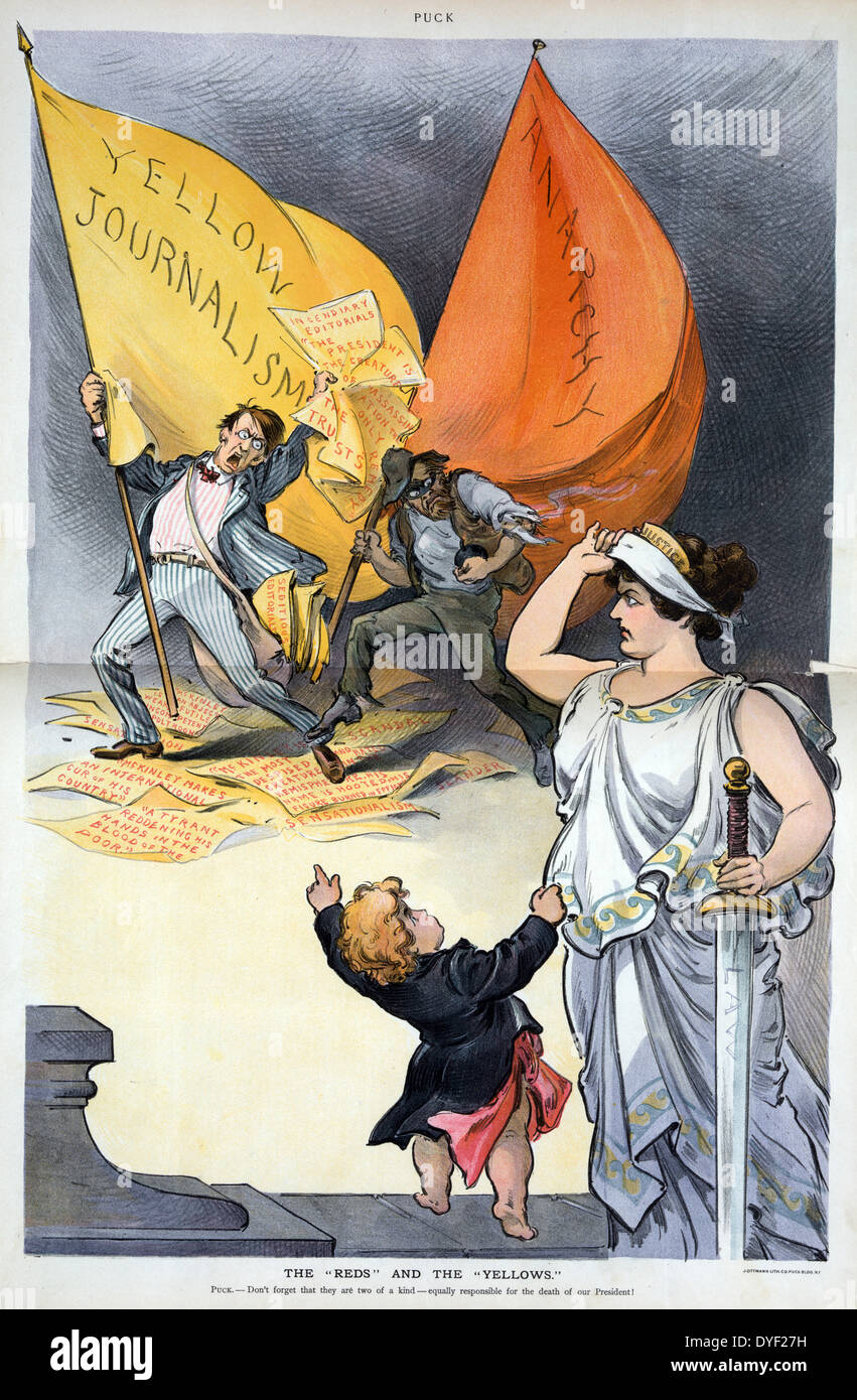 Die rot- und Gelbtöne, 1901 Stockfoto