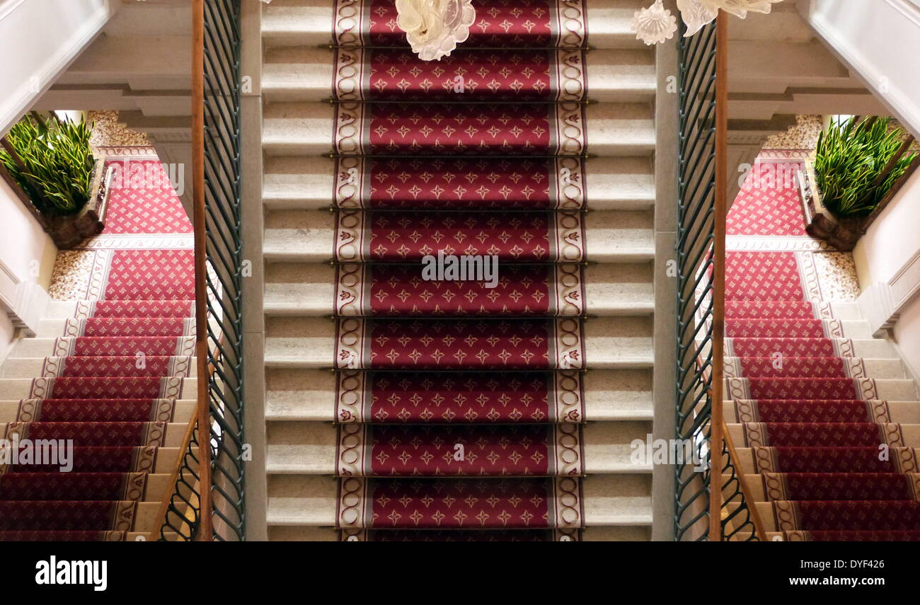 Große Treppe Venedig 2013. Stockfoto