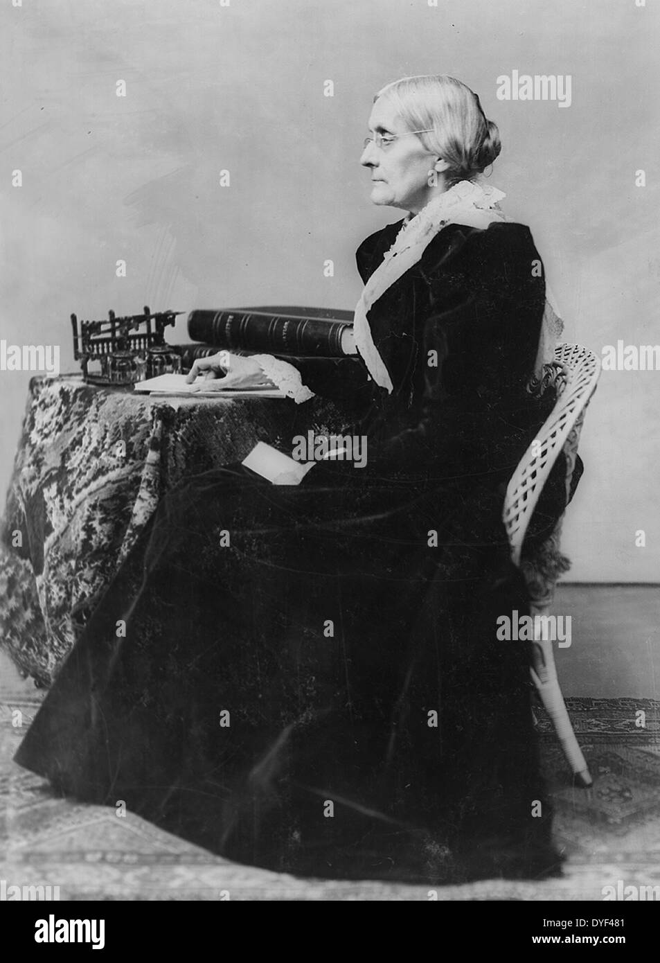 Suffragette Susan. Stockfoto