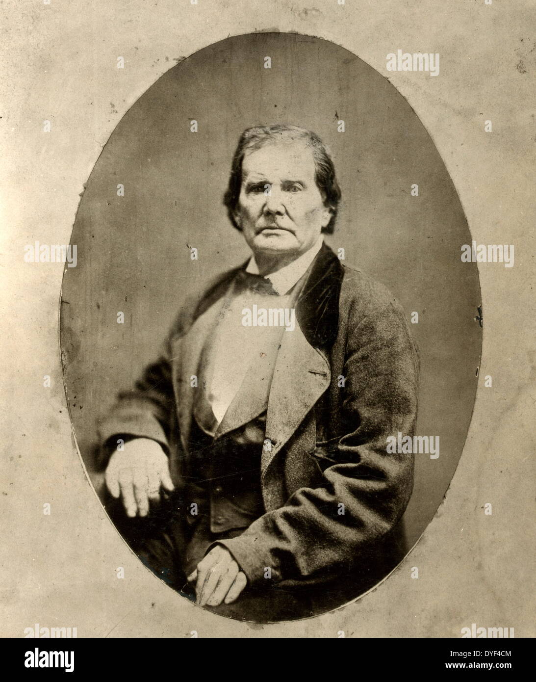 Thomas Lincoln. Vater von Präsident Lincoln. Stockfoto