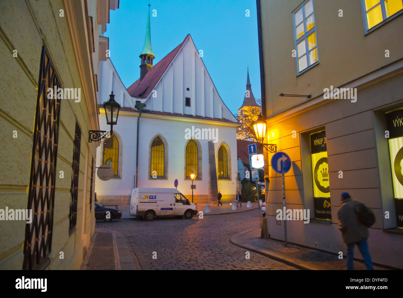 Betlemska Kaple Bethlehem Kapelle, Betlemske Namesti Platz, Stare Mesto, Altstadt, Prag Tschechische Republik Europa Stockfoto