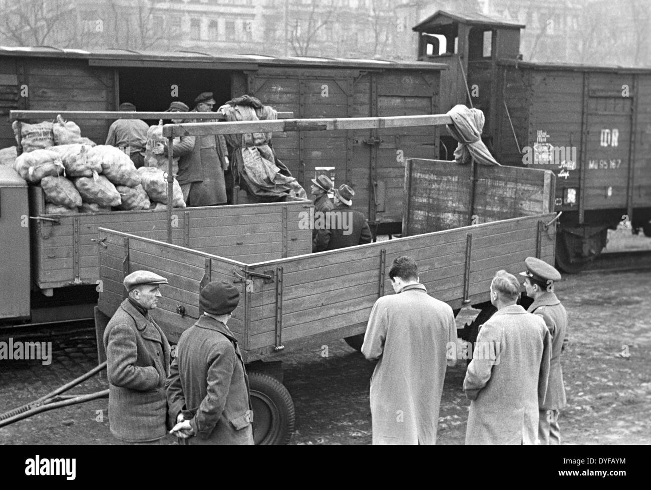 Berlin Blockade 1948 Stockfotos & Berlin Blockade 1948