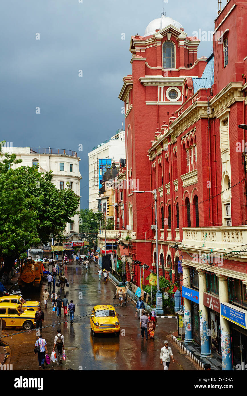 Indien, Westbengalen, Kalkutta, Calcutta, Chowringhee, um neuen Markt Stockfoto