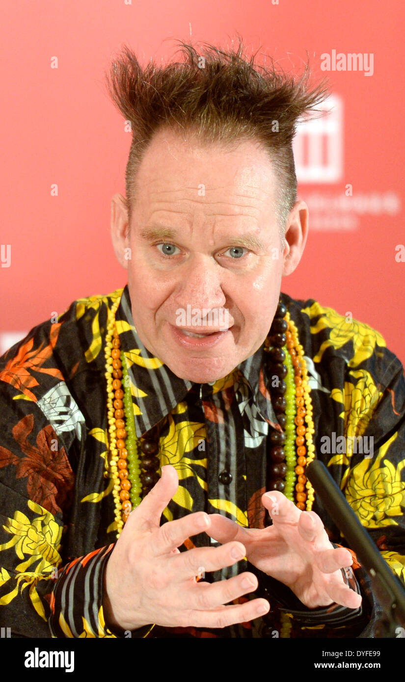 Regisseur Peter Sellars, gesehen auf Montag, 14. April 2014, in Baden-Baden, Deutschland Stockfoto