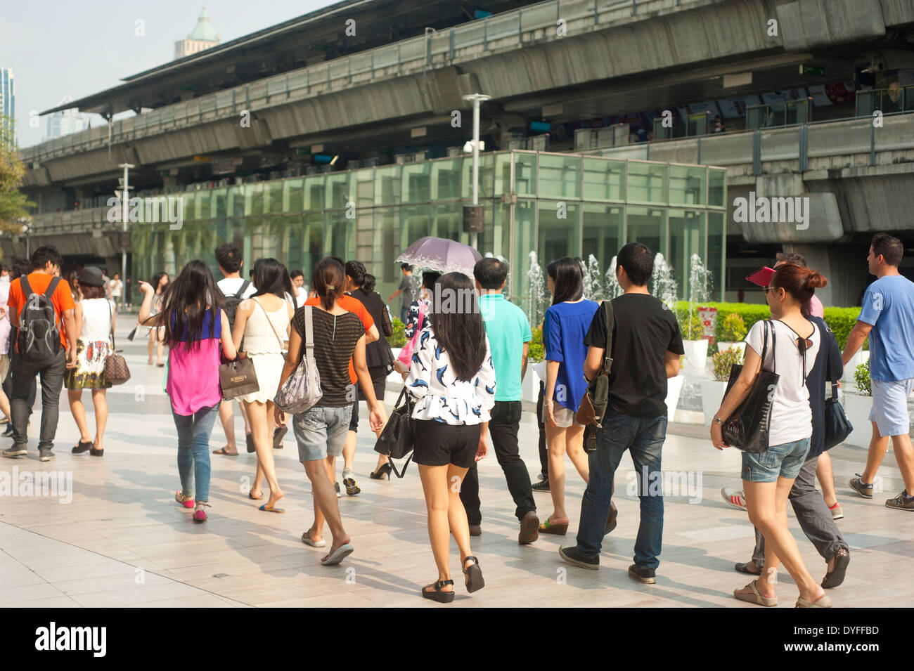 Bangkok, Thailand - Siam Paragon Shopping mall Stockfoto