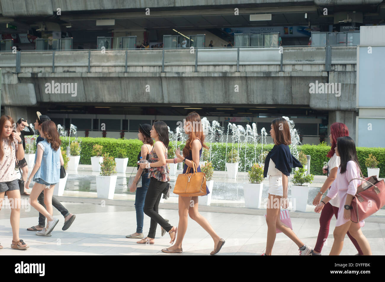 Bangkok, Thailand - Siam Paragon Shopping mall Stockfoto
