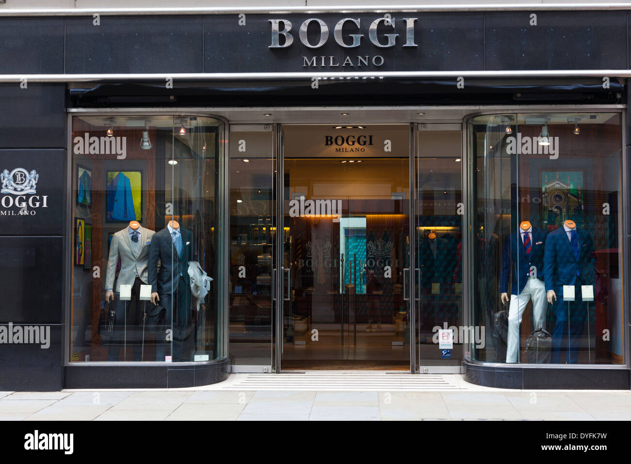 Boggi, Herren Designer Ware, Jermyn Street, London, UK Stockfotografie -  Alamy