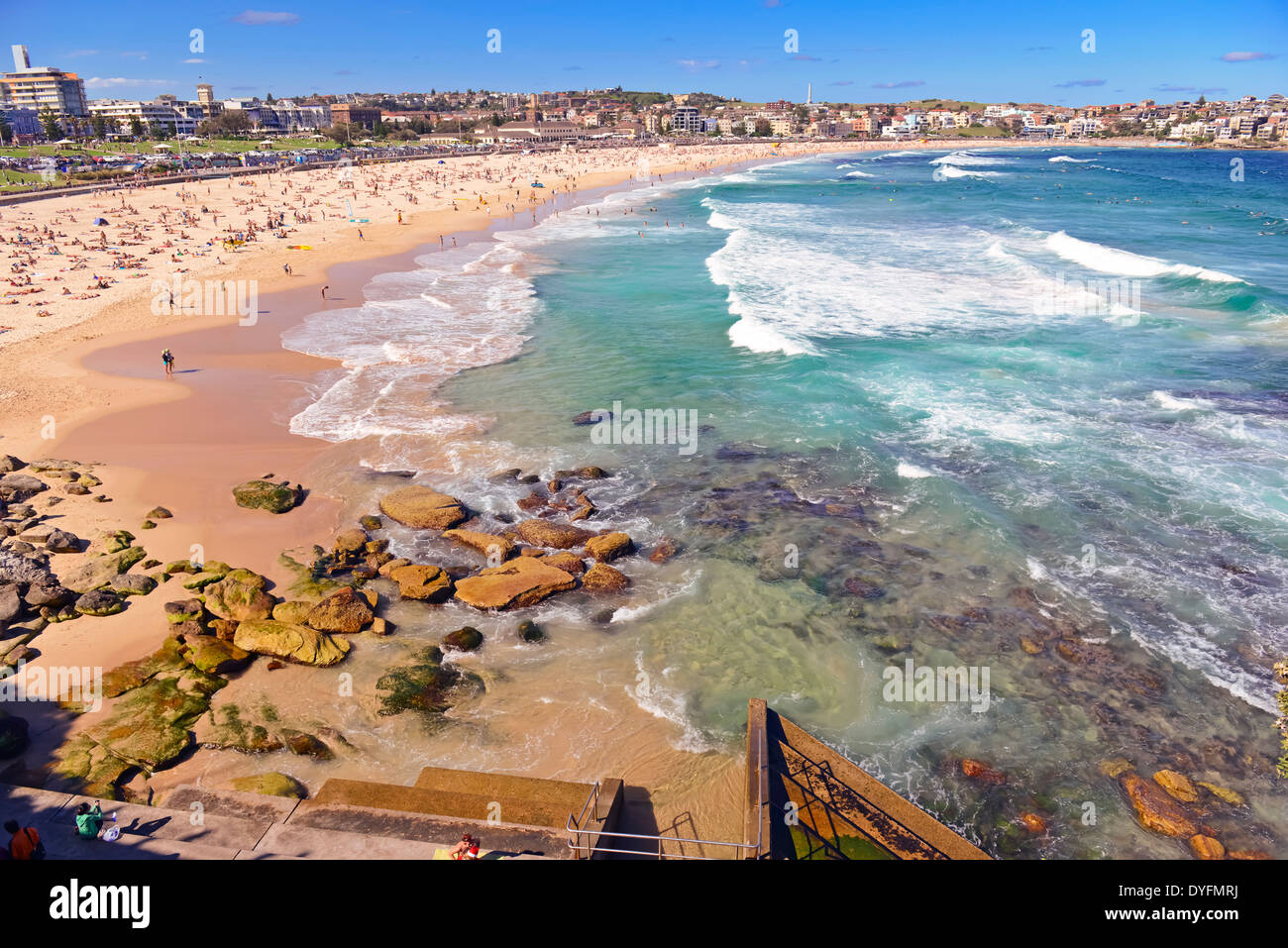Bondi Beach, Sydney Australien Stockfoto