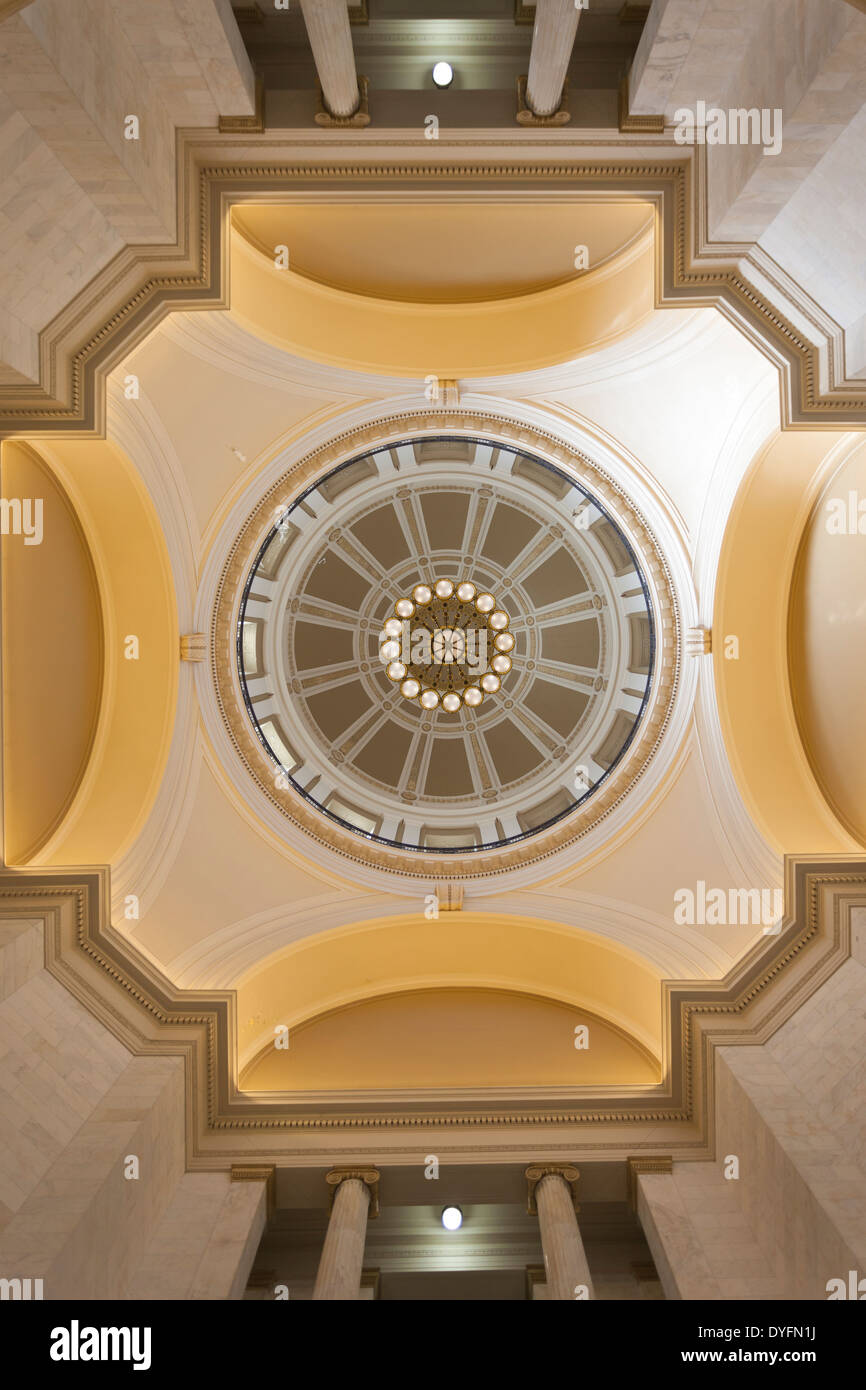 USA, Arkansas, Littlerock, Arkansas State Capitol Interieur Stockfoto