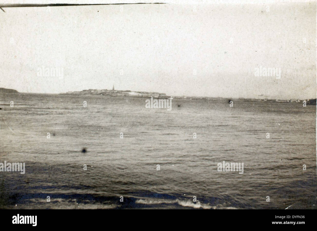Die St. Milo ist ein Schiff, das mit Dinard in Frankreich verbunden ist und für seinen Betrieb im frühen 20. Jahrhundert bekannt war. Dinard, an der bretonischen Küste gelegen, war ein wichtiger maritimer Knotenpunkt. Stockfoto