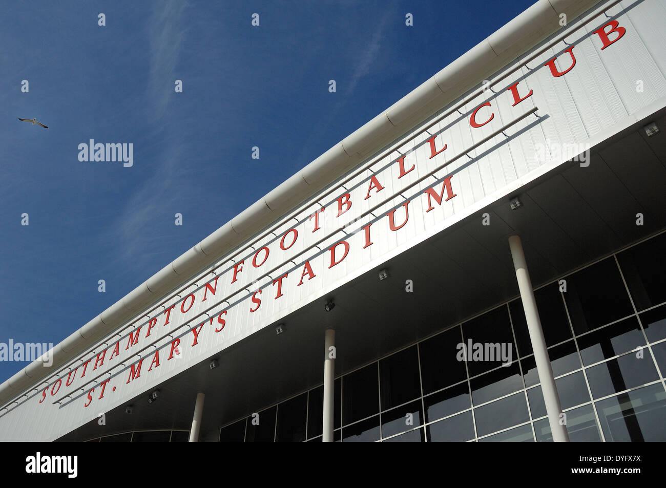 Southampton Football Club, St. Marien-Stadion Stockfoto