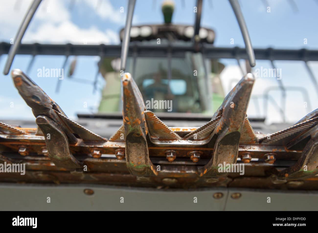 Landwirtschaftliche Ausrüstung close-up Prinzessin Anne Dr.med. Stockfoto